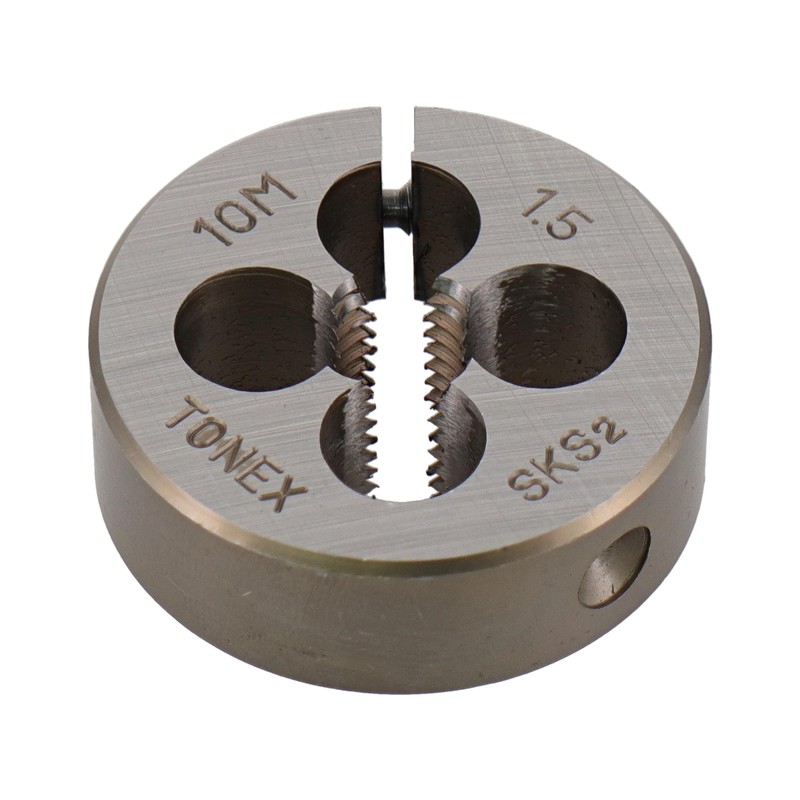 三共コーポレーション 4343884 ねじ切りダイス外径38mmねじ径10mm #110225 1個（ご注文単位1個）【直送品】