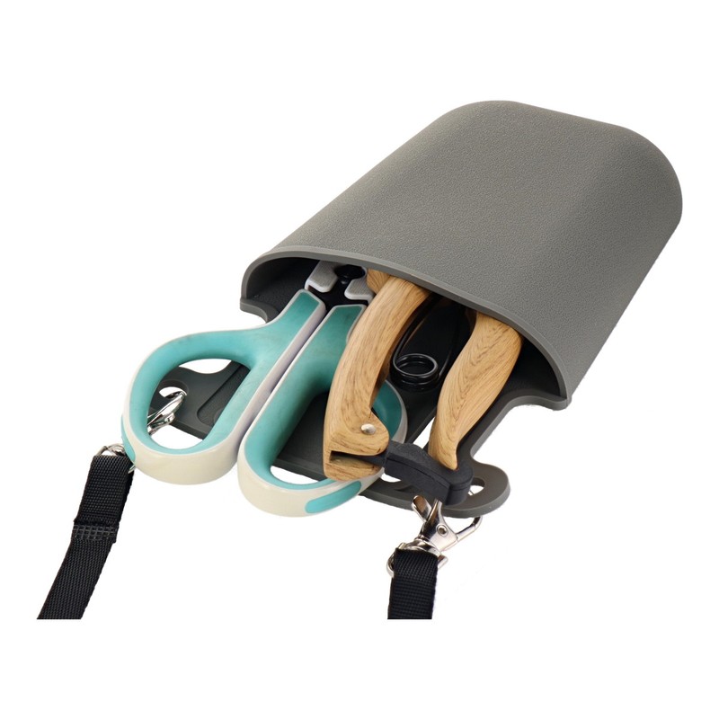 三共コーポレーション 4347955 シリコーン製ツールポケット グレー #181902 1個（ご注文単位1個）【直送品】