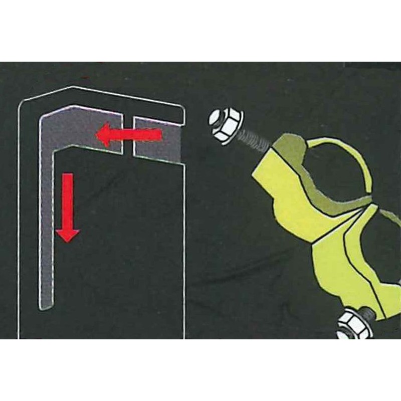 三共コーポレーション 4348267 単管クランプホルダー #350532 1個(ご注文単位1個)【直送品】