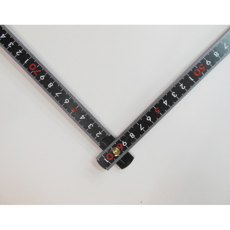 三共コーポレーション 4348765 ファイバー折尺 ブラック DT-FOJ-BK 1個(ご注文単位1個)【直送品】