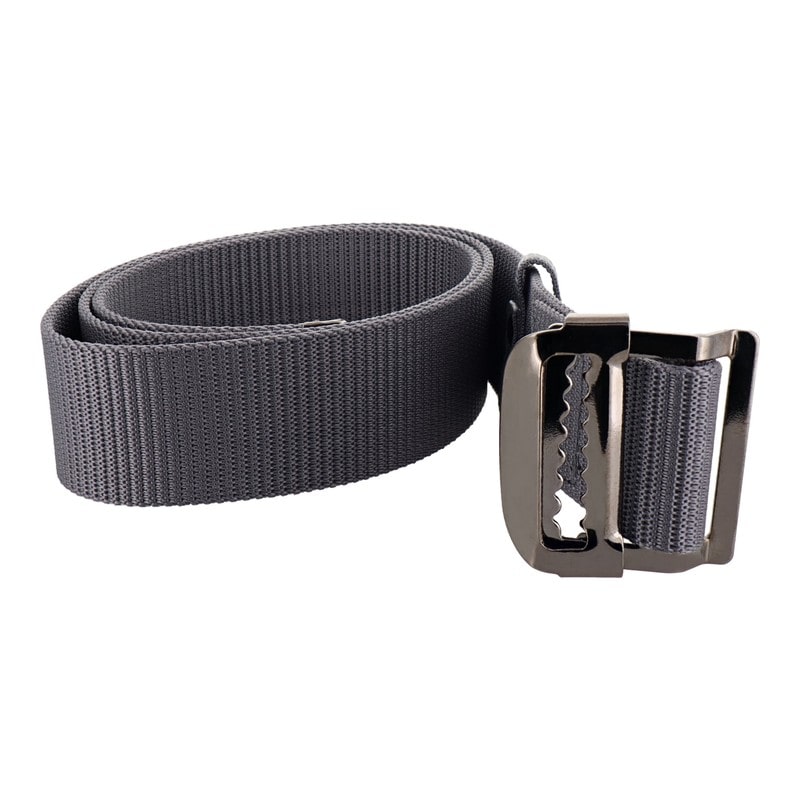 三共コーポレーション 4348791 スライドバックルベルト グレー DT-SBB48-GL 1個（ご注文単位1個）【直送品】