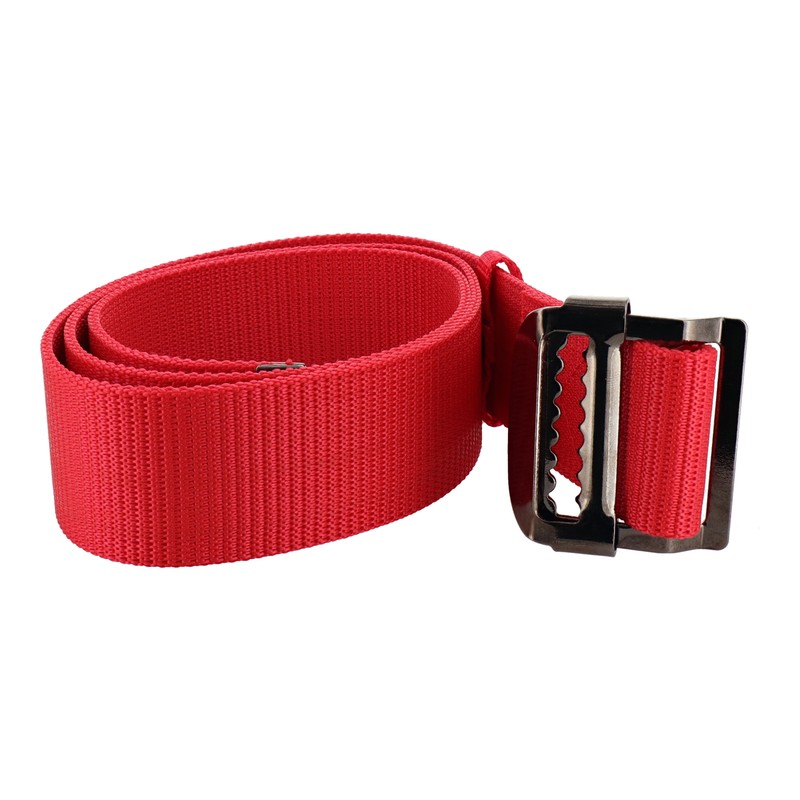 三共コーポレーション 4348792 スライドバックルベルト レッド DT-SBB48-RE 1個（ご注文単位1個）【直送品】