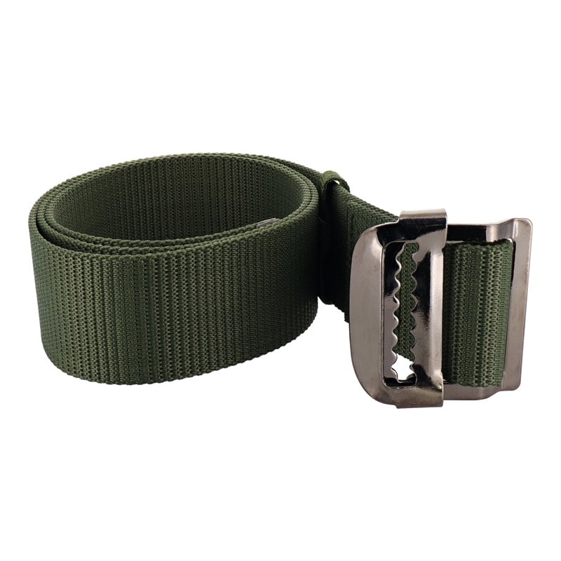 三共コーポレーション 4348793 スライドバックルベルト グリーン DT-SBB48-GR 1個（ご注文単位1個）【直送品】