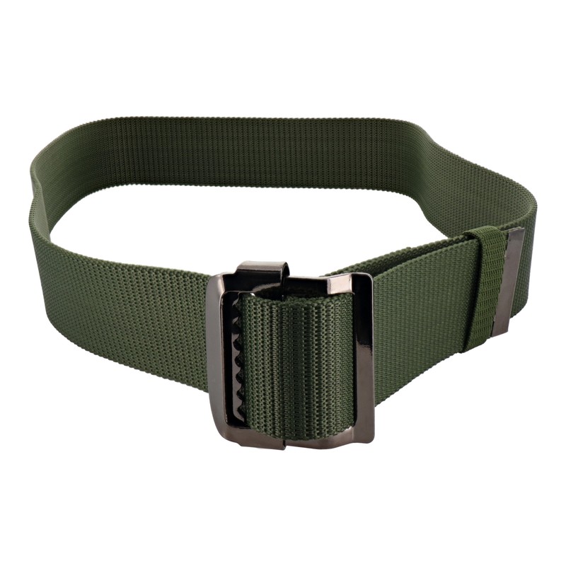 三共コーポレーション 4348793 スライドバックルベルト グリーン DT-SBB48-GR 1個（ご注文単位1個）【直送品】