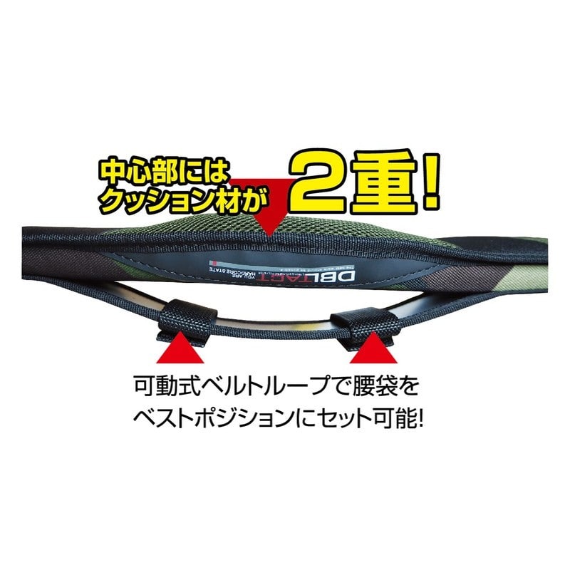 三共コーポレーション 4348799 安全帯胴当ベルトサポーター Lサイズ ブラック DT-SBL-BK 1個(ご注文単位1個)【直送品】