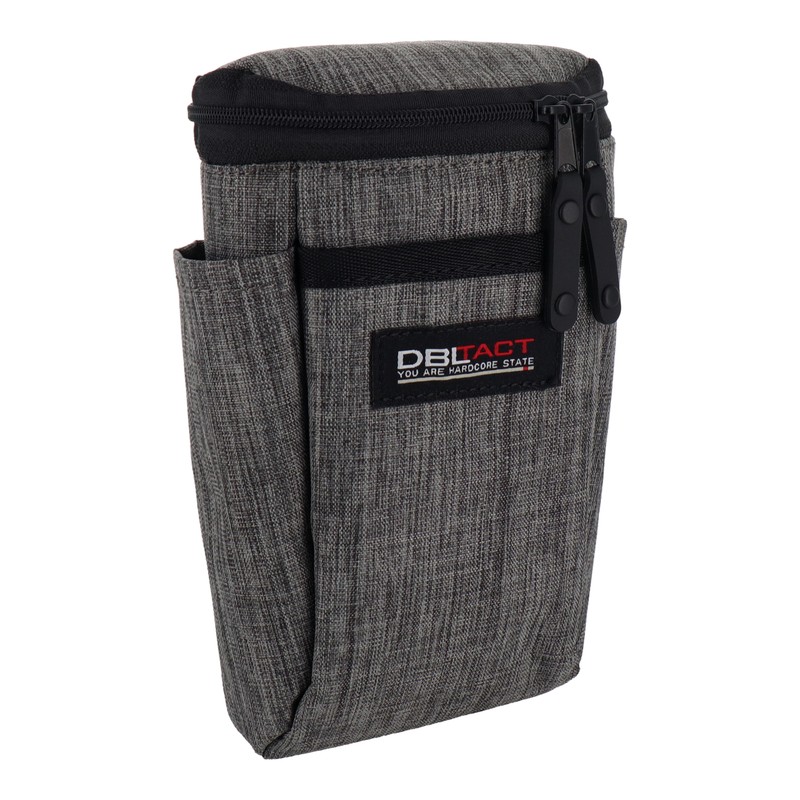 三共コーポレーション 4348977 マルチ収納ポケット 杢グレー DT-MOP-GL 1個（ご注文単位1個）【直送品】