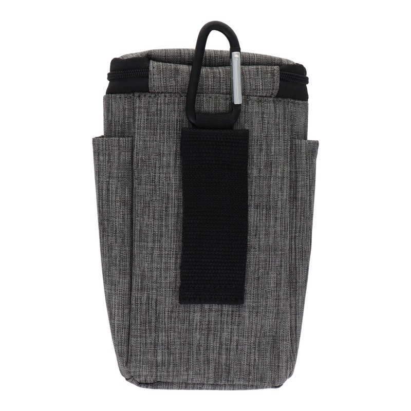 三共コーポレーション 4348977 マルチ収納ポケット 杢グレー DT-MOP-GL 1個(ご注文単位1個)【直送品】