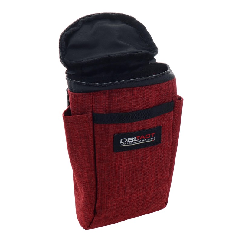 三共コーポレーション 4348978 マルチ収納ポケット 杢レッド DT-MOP-RE 1個(ご注文単位1個)【直送品】