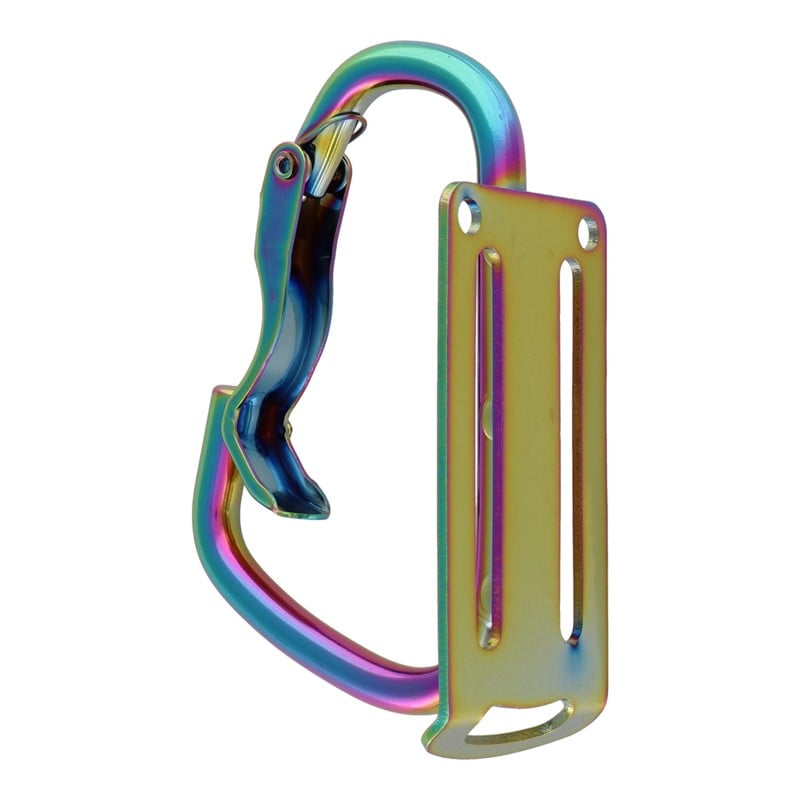 三共コーポレーション 4351945 チタンツールフック 湾曲ゲート×爪付き レインボー #360260 1個(ご注文単位1個)【直送品】