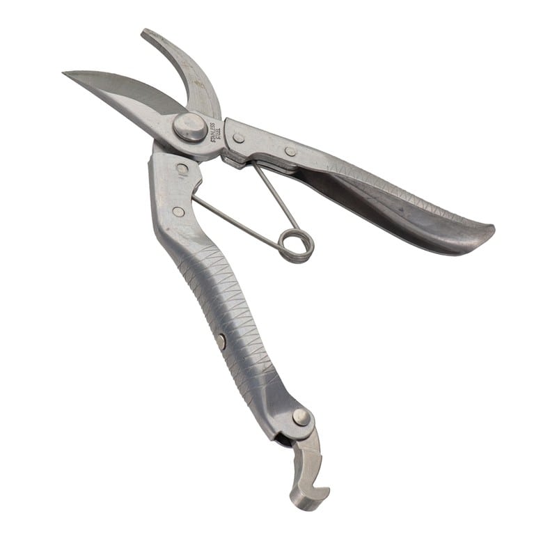 三共コーポレーション 4351970 オールステンレス剪定はさみ 180mm #905045 1個（ご注文単位1個）【直送品】