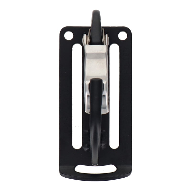 三共コーポレーション 4353359 アルミツールフック湾曲ゲート×爪付きシングルMBK DT-ABS-B 1個(ご注文単位1個)【直送品】