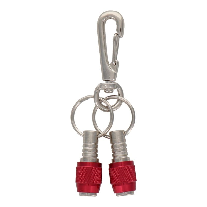 三共コーポレーション 4354255 ビットホルダー 2ケ入 レッド #330927 1個(ご注文単位1個)【直送品】