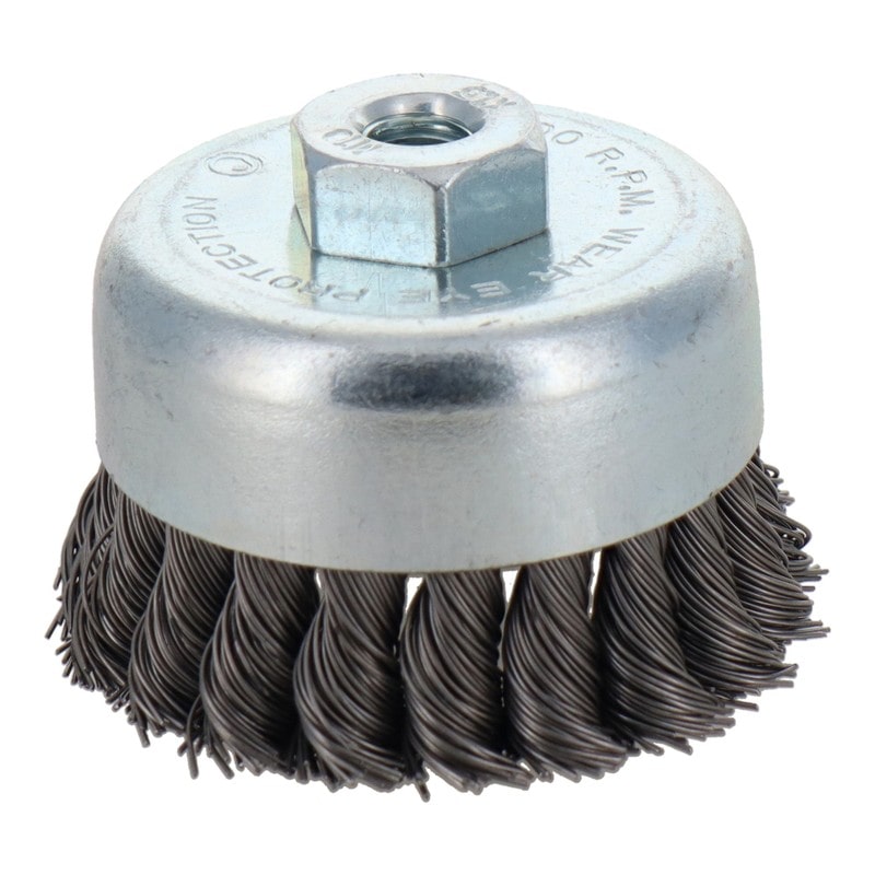 三共コーポレーション 4354263 カップブラシ 鋼線ヒネリ #820315 1個（ご注文単位1個）【直送品】