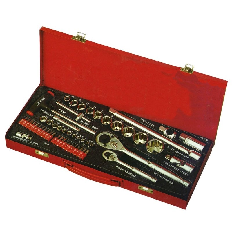 三共コーポレーション 4342464 本格派ソケットレンチ&ドライバービットセット #820805 1個（ご注文単位1個）【直送品】