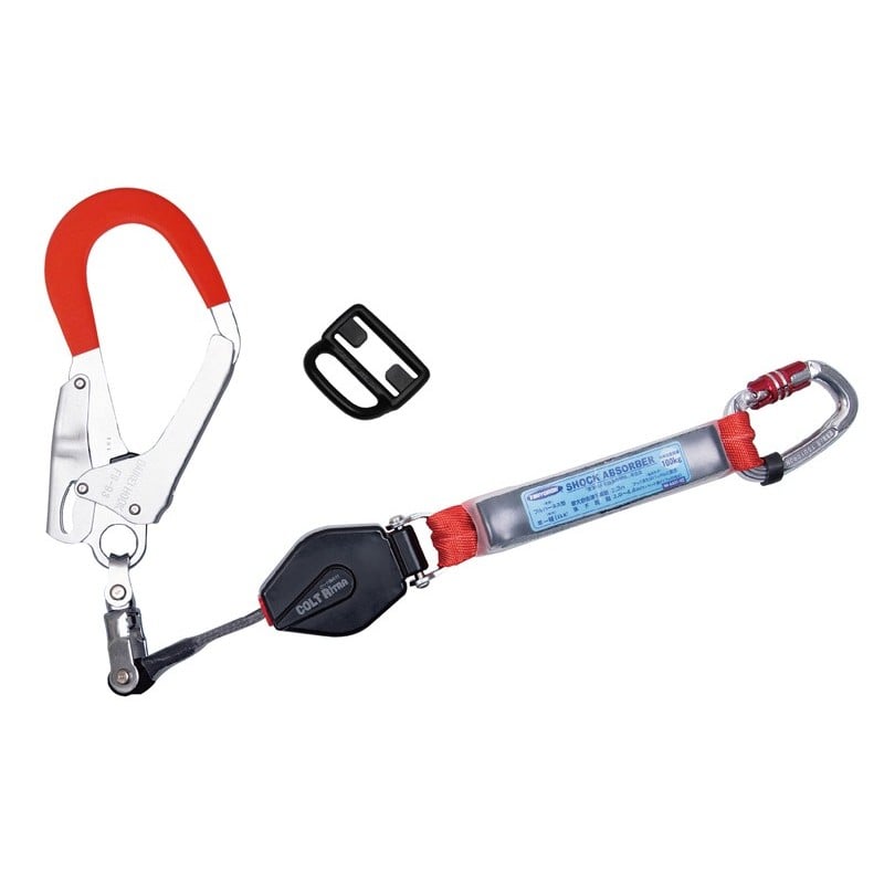 三共コーポレーション 4353059 フルハーネス用ランヤード コルトリトラ1丁 #542903 1個（ご注文単位1個）【直送品】