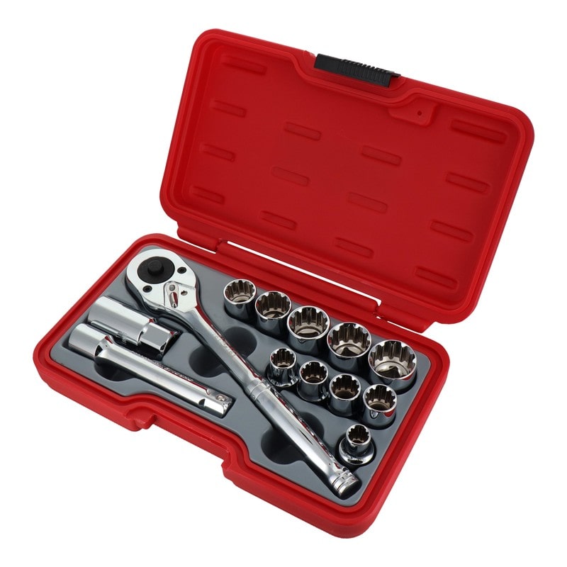 三共コーポレーション 4340535 13pcs.ソケットレンチセット #820085 1個（ご注文単位1個）【直送品】