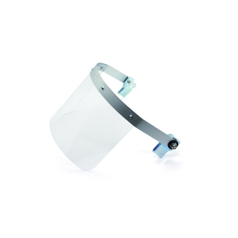 三共コーポレーション 4353430 フェイスシールド ヘルメット型 ハーフ クリア DT-HFS-CH#805403 1個（ご注文単位1個）【直送品】