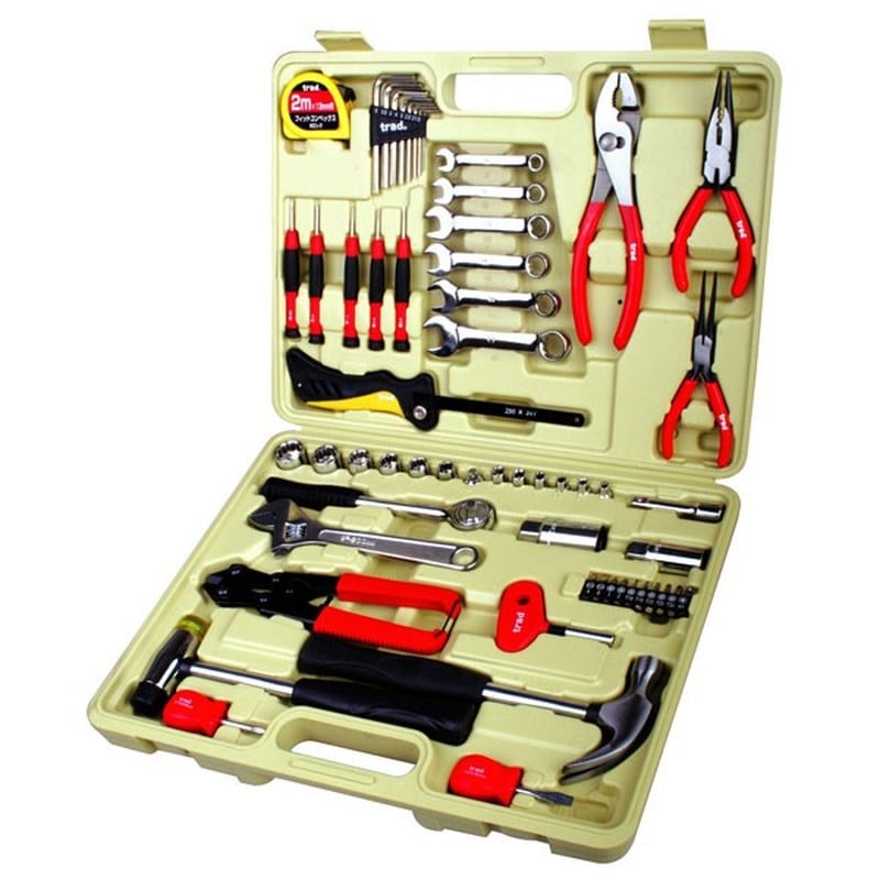 三共コーポレーション 434179 58pcs.工具セット #823106 1個（ご注文単位1個）【直送品】