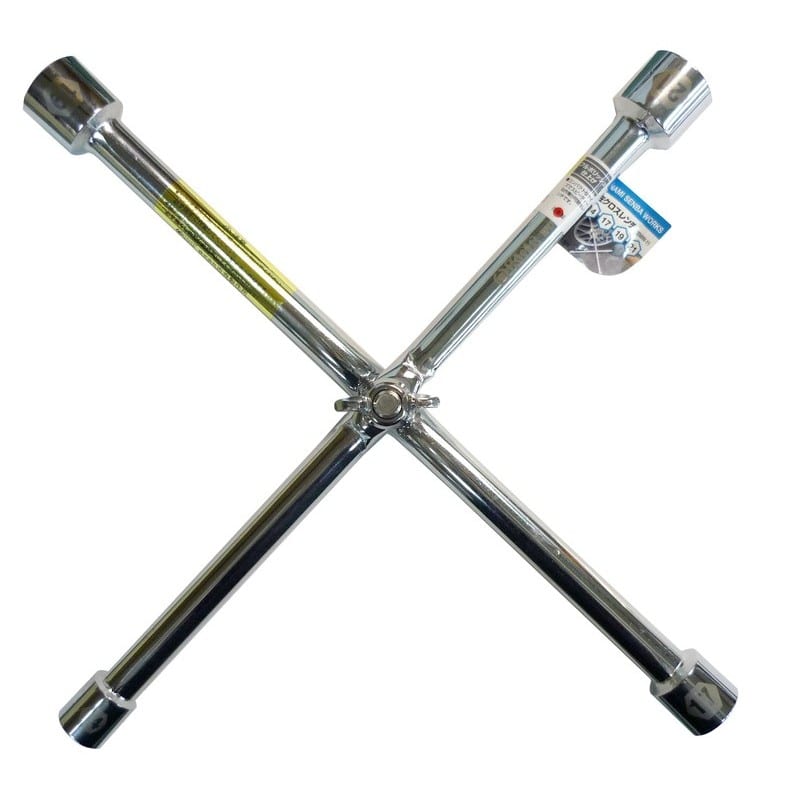 三共コーポレーション 4343569 自在クロスレンチ 14×17×19×21mm #525755 1個（ご注文単位1個）【直送品】