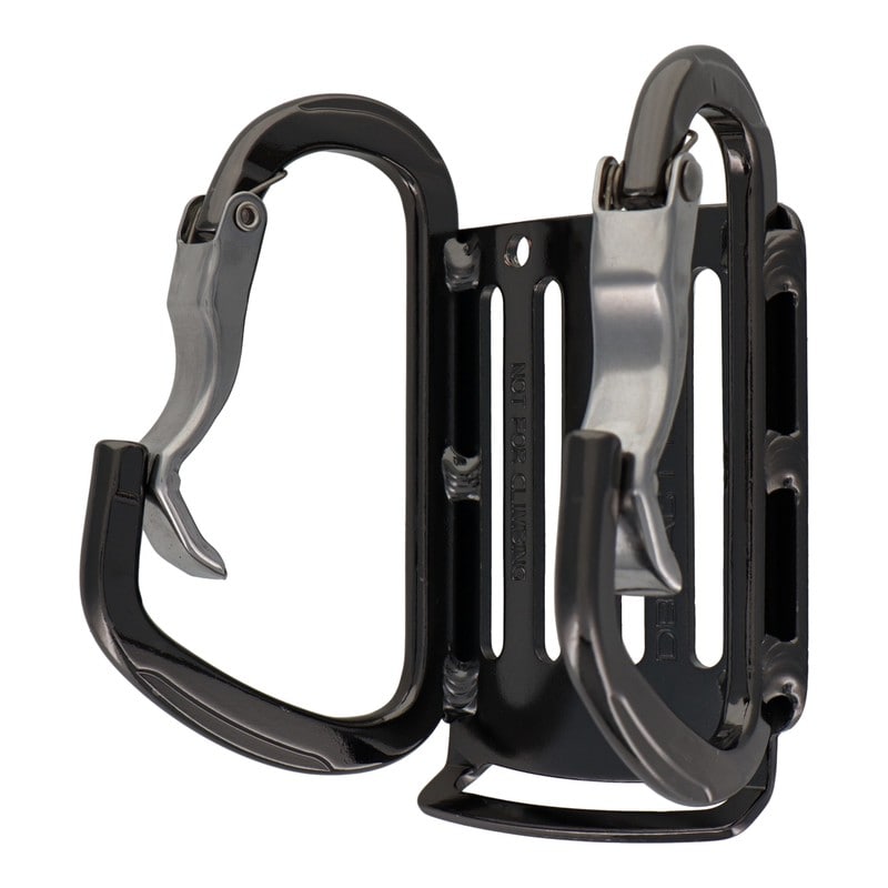 三共コーポレーション 4351921 アルミツールフックダブル湾曲ゲート×爪付きガンメタ #360155 1個（ご注文単位1個）【直送品】