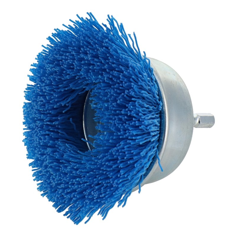 三共コーポレーション 4343050 六角軸カップブラシ グリッド線 75mm #337064 1個(ご注文単位1個)【直送品】