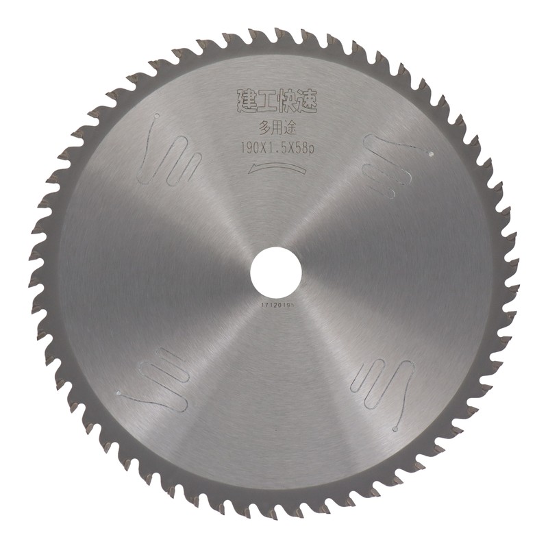 三共コーポレーション 4341013 多用途チップソー 190×1.5×58P #004595 1個（ご注文単位1個）【直送品】