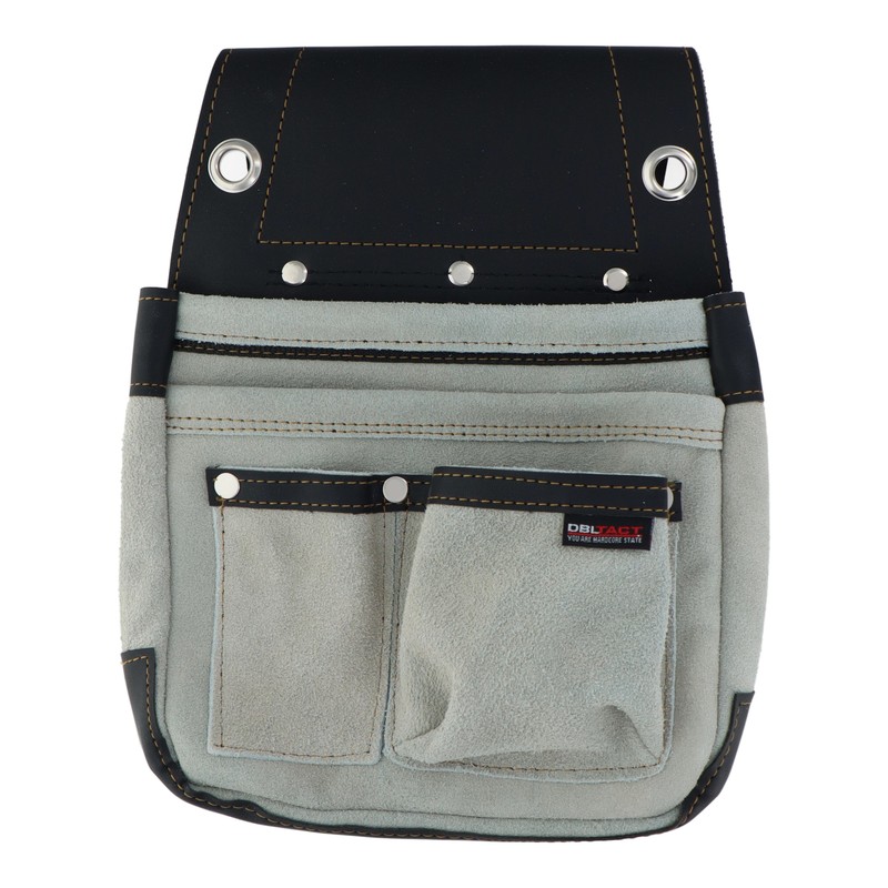 三共コーポレーション 4353404 革製釘袋 #582511 1個(ご注文単位1個)【直送品】