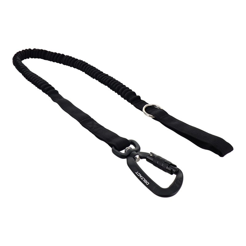 三共コーポレーション 4352825 布製安全コード Wロック×ループ ブラック DT-ST-14BK 1個（ご注文単位1個）【直送品】