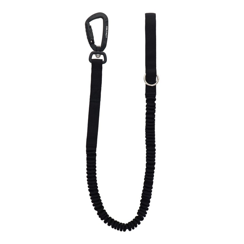 三共コーポレーション 4352825 布製安全コード Wロック×ループ ブラック DT-ST-14BK 1個（ご注文単位1個）【直送品】