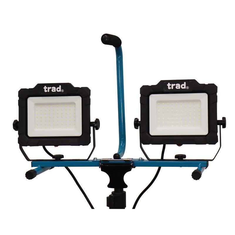 三共コーポレーション 4354082 三脚式LED薄型投光器 50W×2灯 #333512 1個（ご注文単位1個）【直送品】