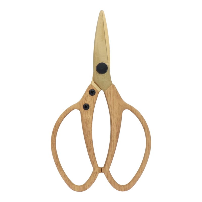 三共コーポレーション 4348902 WOOD STYLE チタンコーティング 植木鋏 A821 1個（ご注文単位1個）【直送品】