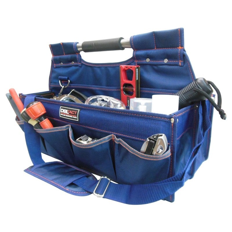 三共コーポレーション 4348940 コンパクトツールキャリーバッグ ネイビー DT-CBT-500NV 1個(ご注文単位1個)【直送品】