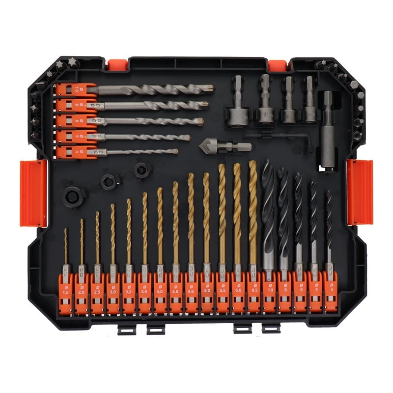 三共コーポレーション 434397 49pcs.六角軸先端アクセサリーキット #350261 1個（ご注文単位1個）【直送品】