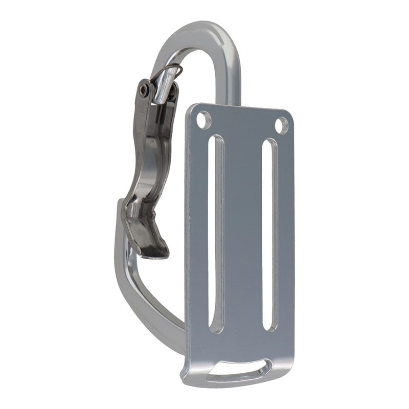 三共コーポレーション 4351902 軽量アルミツールフック 湾曲ゲート×爪付き SL #360151 1個(ご注文単位1個)【直送品】