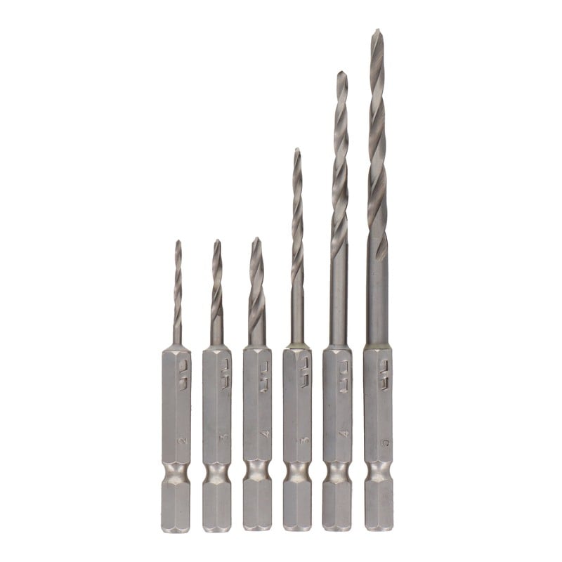 三共コーポレーション 434124 6本組下穴錐セット #820292 1個（ご注文単位1個）【直送品】