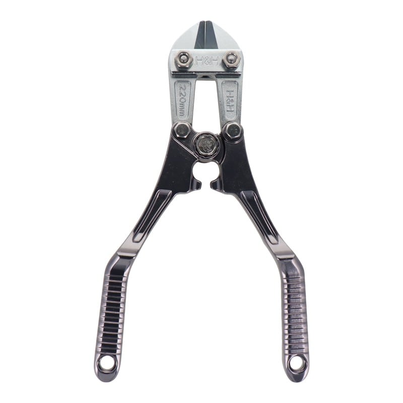 三共コーポレーション 4348697 アルミ鍛造ボルトクリッパー 220mm ガンメタ HAC-220G 1個(ご注文単位1個)【直送品】