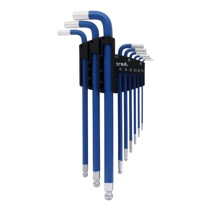 三共コーポレーション 434167 カラー六角&ボールポイントレンチセット ロング #823352 1個（ご注文単位1個）【直送品】