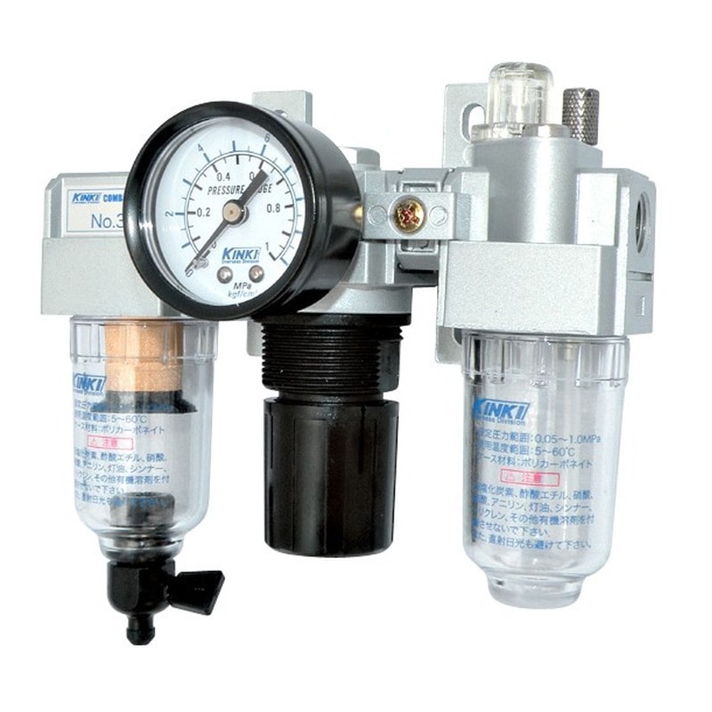 三共コーポレーション 4342796 エアーコンビネーションユニット 3点セット #133384 1個（ご注文単位1個）【直送品】