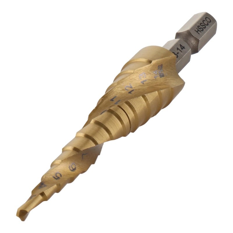 三共コーポレーション 4342028 ステップドリル コバルトハイス鋼12段3-14mm #315343 1個(ご注文単位1個)【直送品】