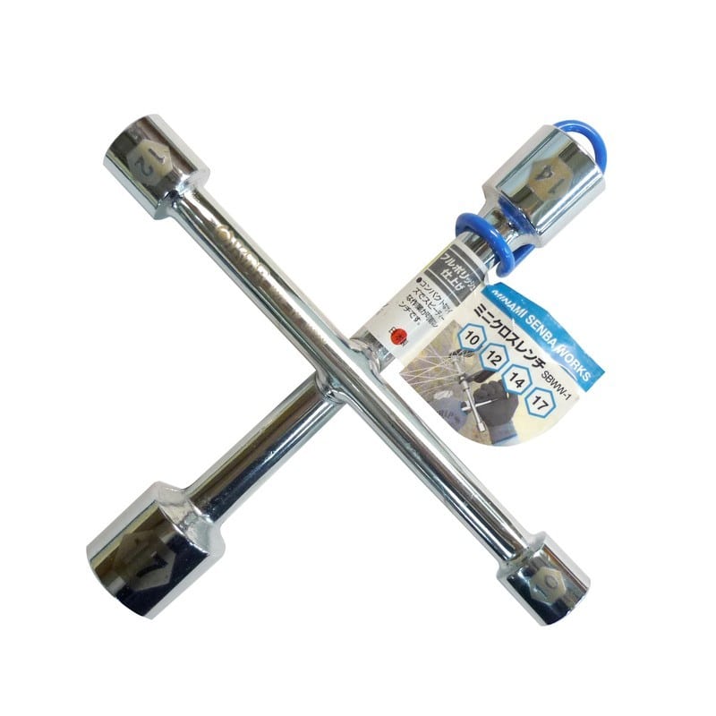 三共コーポレーション 4343565 ミニクロスレンチ 10×12×14×17mm #525751 1個（ご注文単位1個）【直送品】