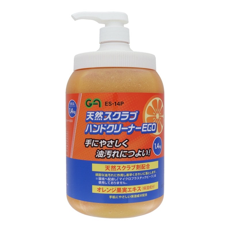 三共コーポレーション 4352818 天然スクラブハンドクリーナーECO 1.4Kg ES-14P 1個（ご注文単位1個）【直送品】