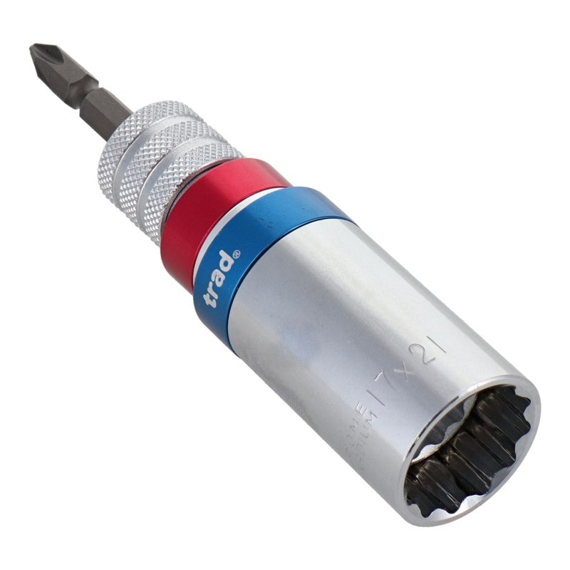 三共コーポレーション 434218 電動ドリル用ダブルソケットビット差替17/21mm #820158 1個(ご注文単位1個)【直送品】