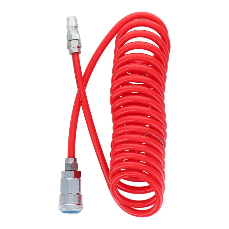 三共コーポレーション 510338 ワンタッチソケット付スパイラルエアーホース 3m #820477 1個（ご注文単位1個）【直送品】