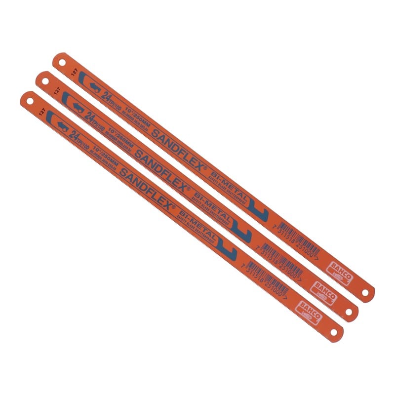 三共コーポレーション 4343927 金切鋸替刃ステンレス鋼・合金鋼一般金属用24山3本 #211025 1個（ご注文単位1個）【直送品】