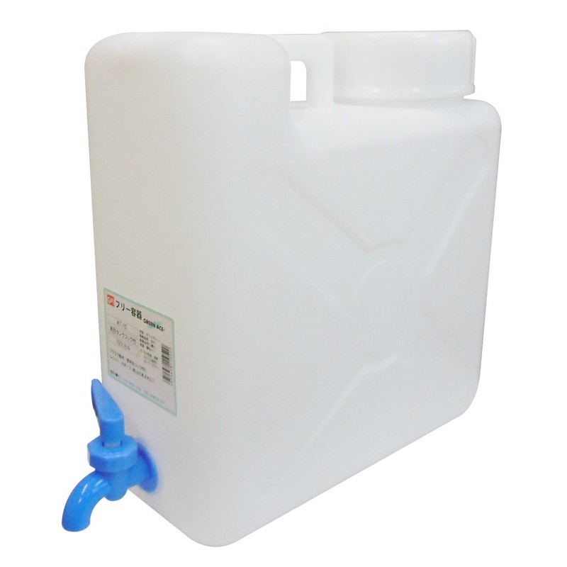 三共コーポレーション 4341874 角型タンクコック付き 10L #526560 1個（ご注文単位1個）【直送品】