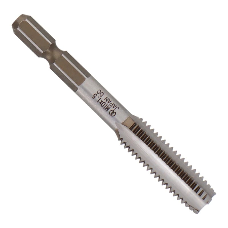 三共コーポレーション 4353530 ねじ切6角軸電ドラタップ 径10.0×ピッチ1.5 DD10#110192 1個（ご注文単位1個）【直送品】