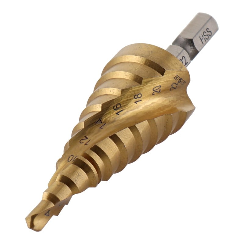 三共コーポレーション 434227 ステップドリル ハイス鋼材 10段 4-22mm #315335 1個(ご注文単位1個)【直送品】