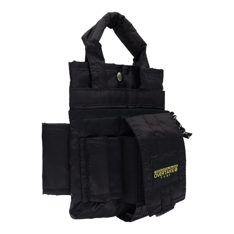 三共コーポレーション 4353075 マルチ収納ケース リミテッド 3WAY取手付き OTC-19-BK 1個（ご注文単位1個）【直送品】