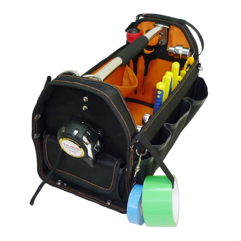 三共コーポレーション 4342171 オープンキャリーバッグ オレンジ #350503 1個(ご注文単位1個)【直送品】