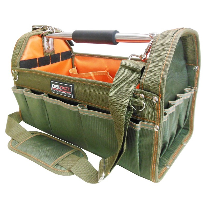 三共コーポレーション 4348509 オープンキャリーバッグ カーキ DT-SRB-420KH 1個（ご注文単位1個）【直送品】